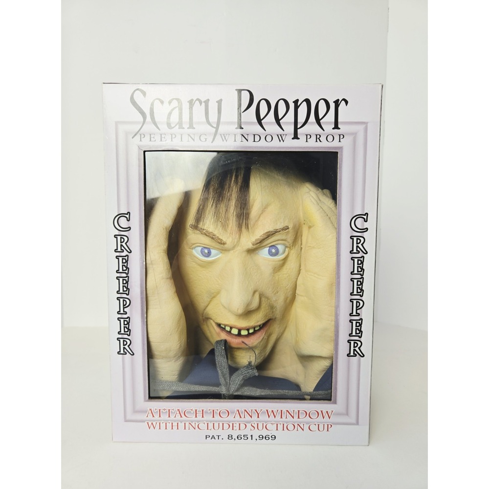 Scary Peeper Window Prop Halloween NIB Creeper